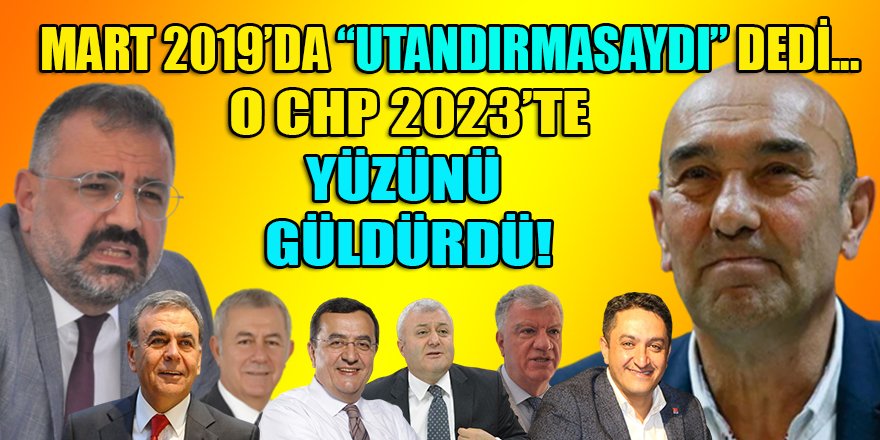 İzBB'nin "Kentsel Dönüşüm" Koop'çusu CHP'ye İzmir il başkanı oldu!