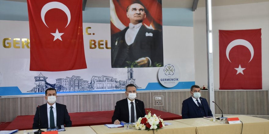 Aydın Valisi Aksoy, Germencik'te muhtarların sorunlarını dinledi