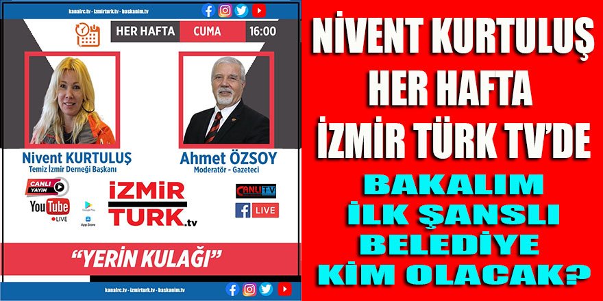 Nivent Kurutuluş, belediye dosyalarını Ahmet Özsoy'un "Yerin Kulağı" programında açıyor!