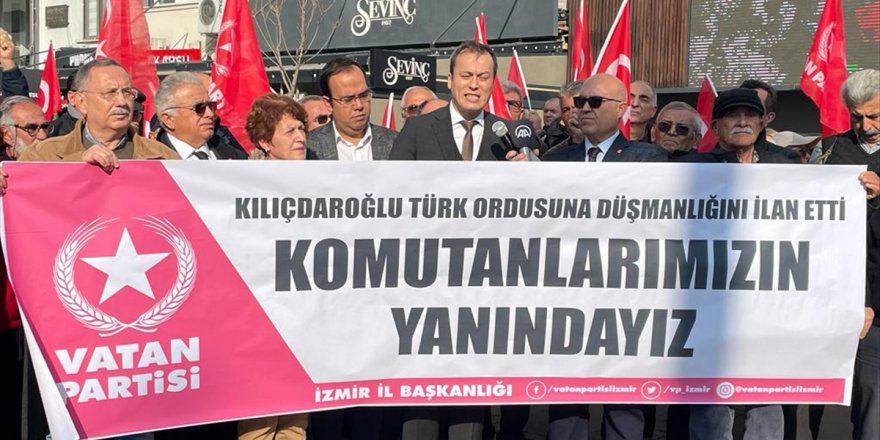 Vatan Partisi İzmir İl Başkanı Cengiz'den Kılıçdaroğlu'a tepki