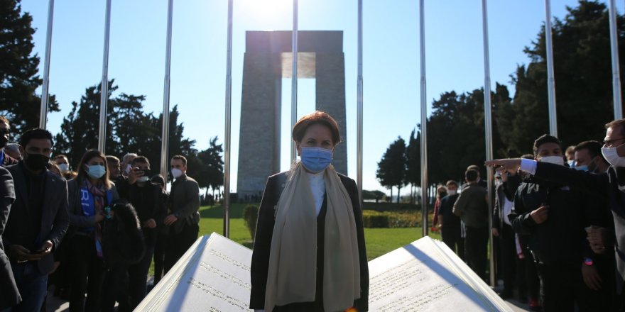 İYİ Parti Genel Başkanı Akşener Şehitler Abidesi’nde