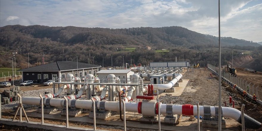 Karadeniz gazını aktaracak ölçüm istasyonu ve kara boru hattı tamamlandı