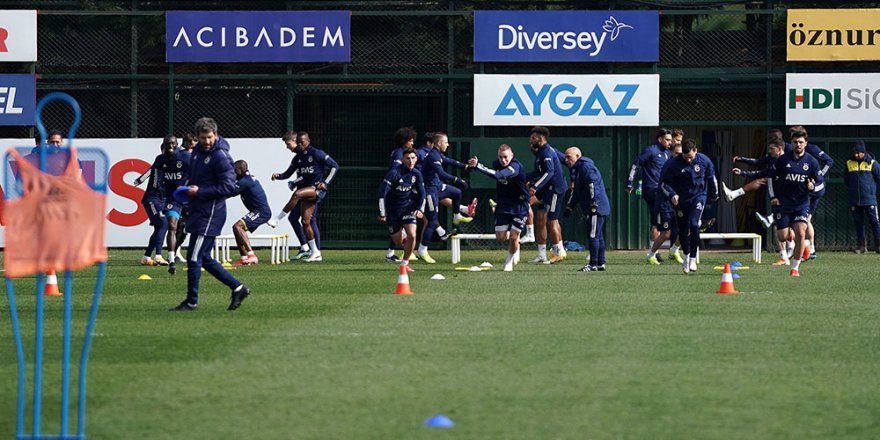 Fenerbahçe, Beşiktaş derbisinin hazırlıklarını sürdürdü