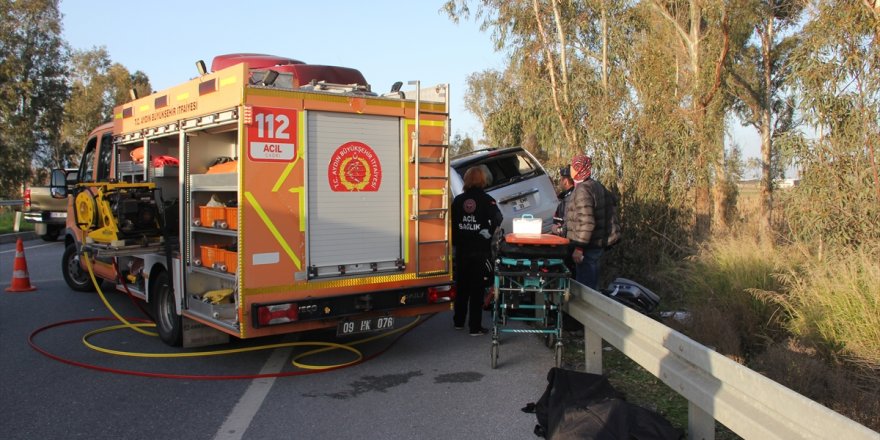 Aydın'da tırın çarptığı cipteki 1 kişi öldü