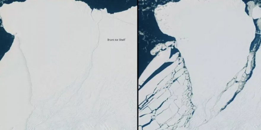 Antarktika'dan Tuz Gölü büyüklüğünde buzul koptu: Son 2 yıldaki ikinci büyük kopuş