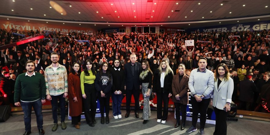 Cumhurbaşkanı Erdoğan, Aydın Gençlik Buluşması'nda konuştu