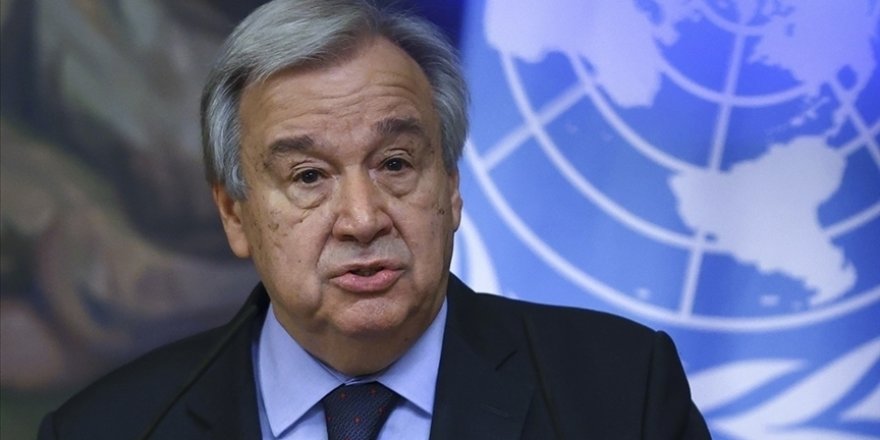 Guterres: Kahramanmaraş merkezli depremler zamanımızın en büyük doğal afetlerinden