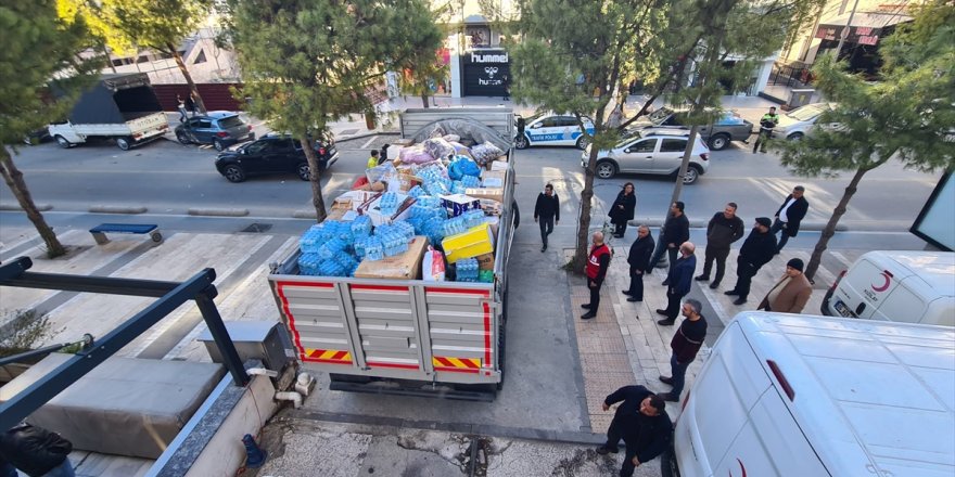 Muğla'da depremzedelere yardımlar sürüyor