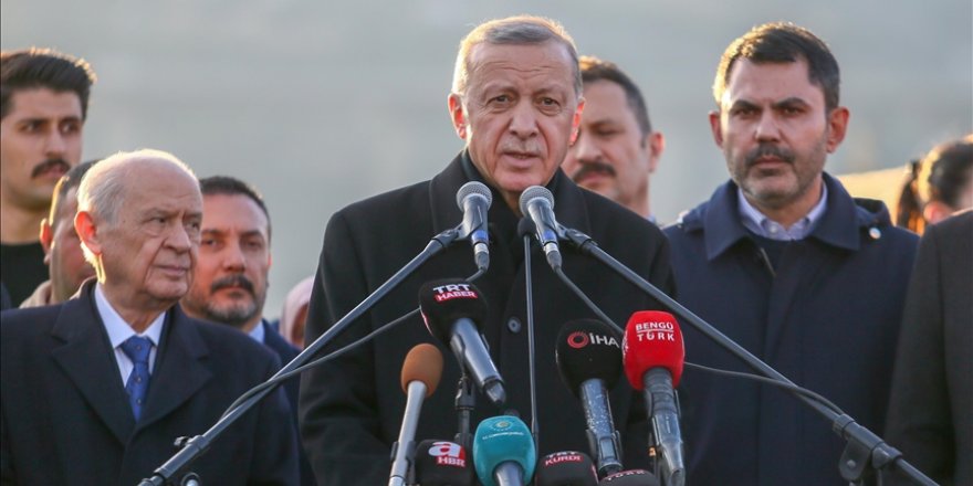 Cumhurbaşkanı Erdoğan: 11 ilimizde konut ve köy evi olarak inşasına başlayacağımız hane sayısı 270 bini bulacak
