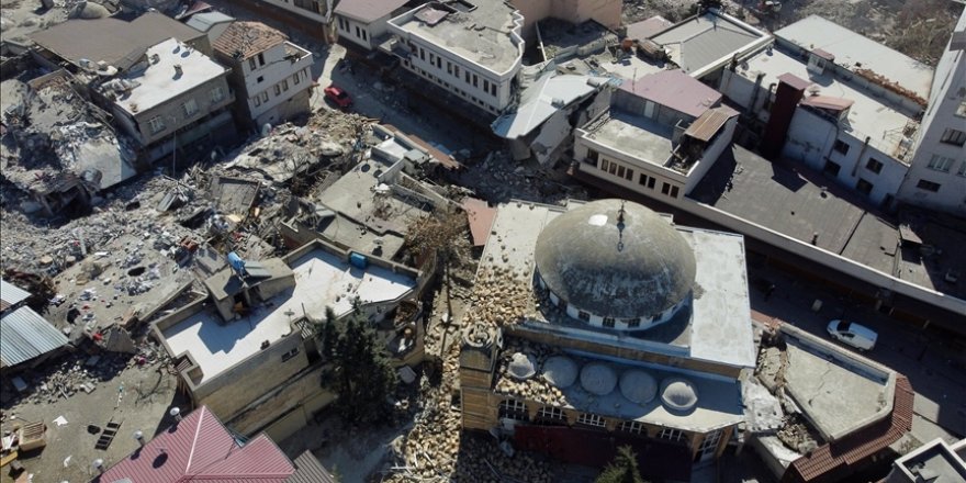 Depremler Tarihi Maraş Çarşısı'na da zarar verdi