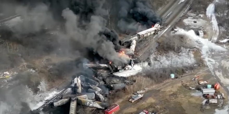 ABD, çevresel felakete yol açan demir yolu firmasına tüm zararı karşılatacak