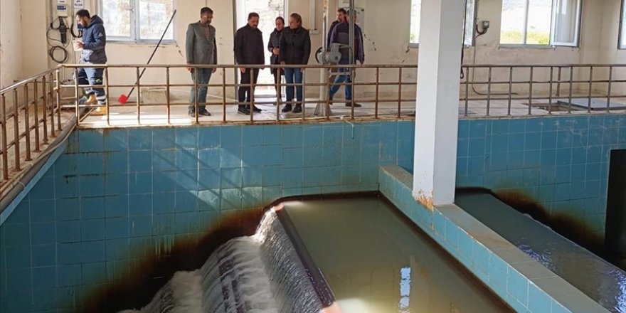 Hatay'da çevre temizliği ve şebeke suyu temini çalışmaları devam ediyor