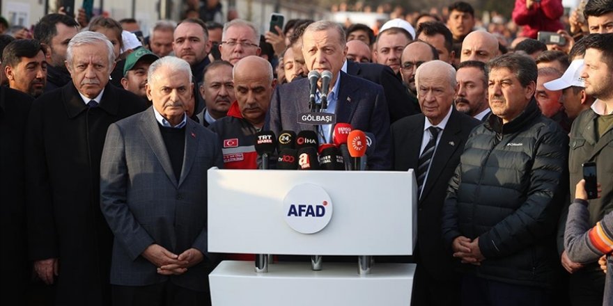 Cumhurbaşkanı Erdoğan: Bu kadar büyük bir felakete maruz kalıp bizim kadar hızlı toparlanabilecek başka ülke yoktur