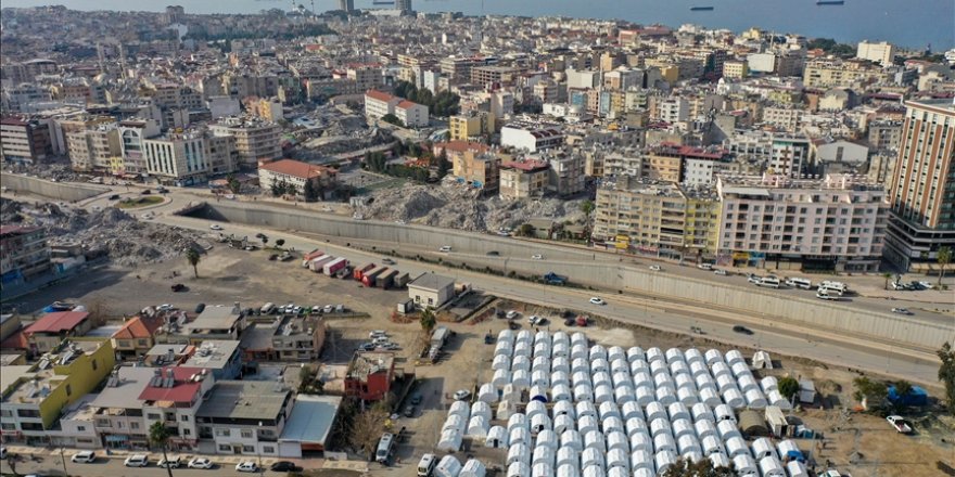 Hatay'ın İskenderun ilçesinde doğal gaz akışı sağlanmaya başlandı