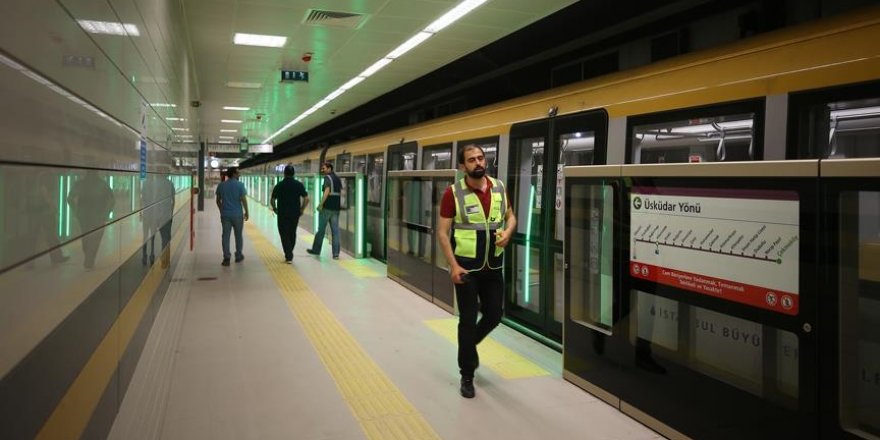 İstanbul'da bazı metro hatlarında seferler saat 14.00'ten itibaren yapılmayaca