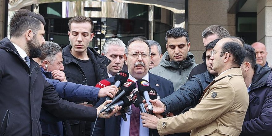 YSK Başkanı Yener: Kamu görevlilerinin milletvekili adaylık süreci başladı
