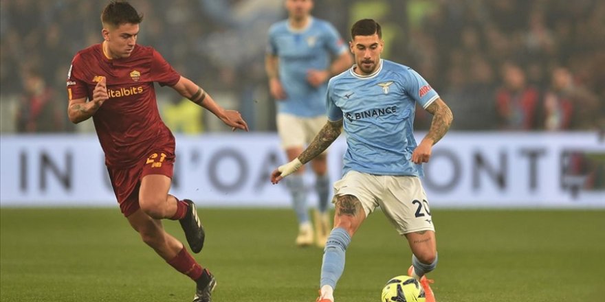 Serie A'nın başkent derbisinde gülen taraf Lazio oldu