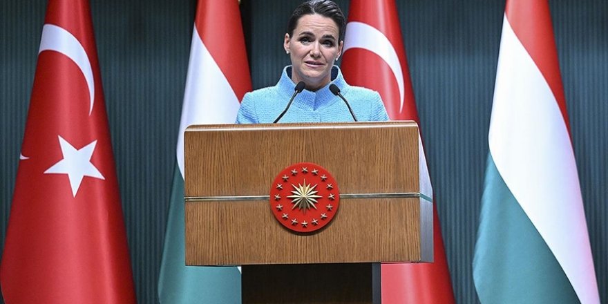 Macaristan Cumhurbaşkanı Novak: Türkiye, Macaristan'ın enerji güvenliği konusunda vazgeçilmez öneme sahiptir