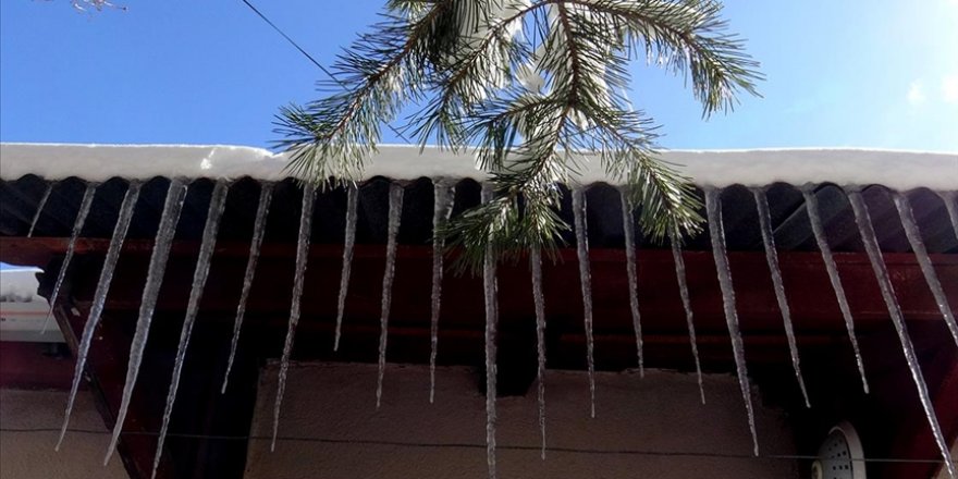 Doğu Anadolu'da kar yağışı sonrası soğuk hava etkisini artırdı