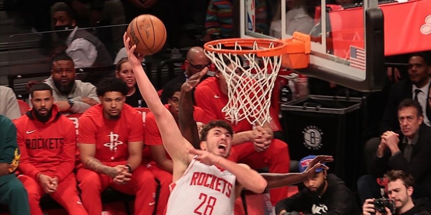 NBA'de Alperen Şengün "double-double" yaptı, Houston Rockets kazandı