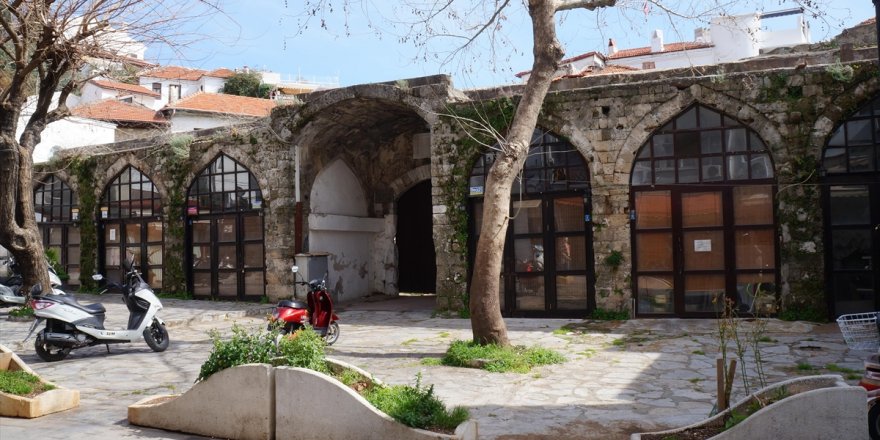 Marmaris'teki Hafsa Sultan Kervansarayı'nın restorasyonu için ilk adım atıldı
