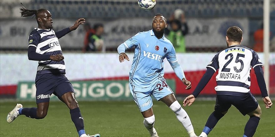 Trabzonspor deplasmanda yenildi