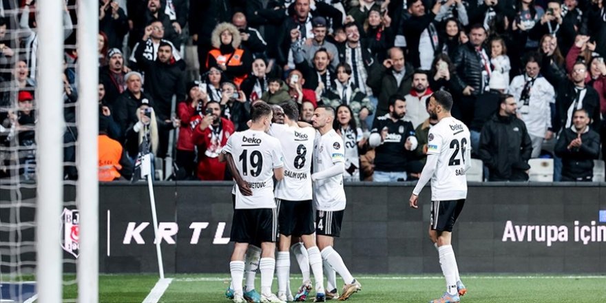 Beşiktaş galibiyet serisini 5 maça çıkardı