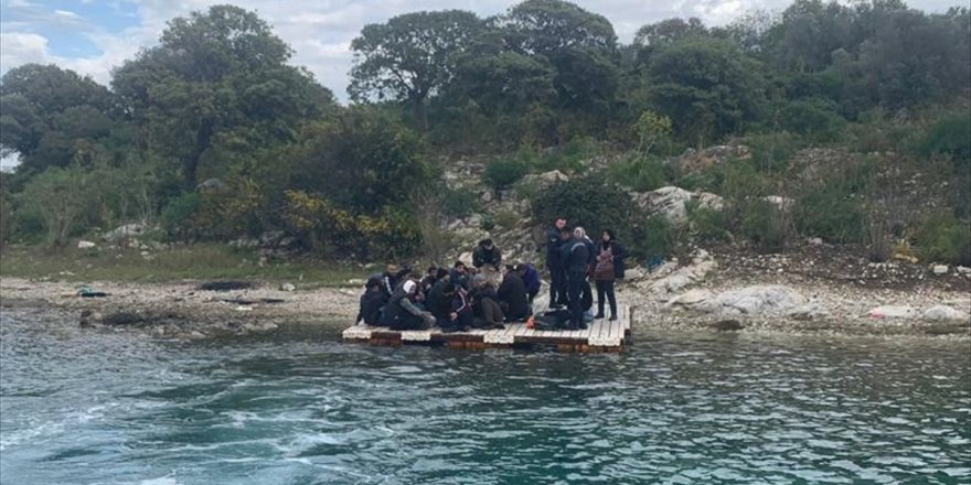 Bodrum'da 20 düzensiz göçmen yakalandı