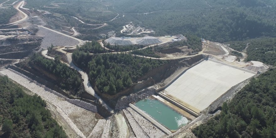 Yatağan Girme Barajı'nın yüzde 90'ı tamamlandı