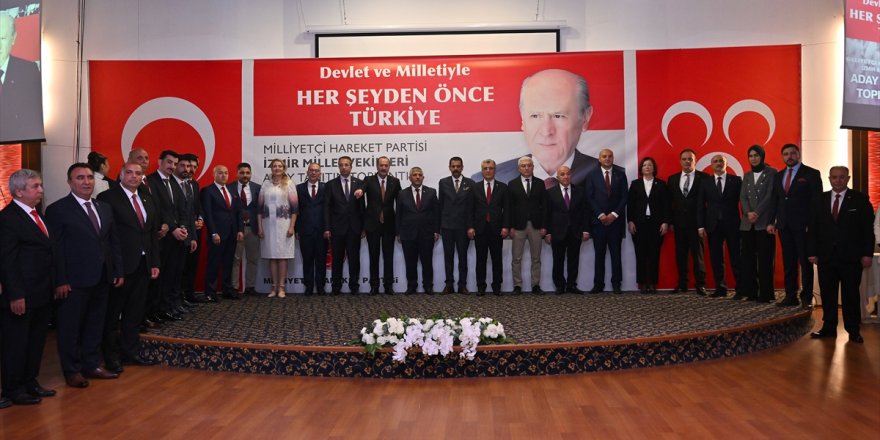 MHP İzmir'de milletvekili adaylarını tanıttı