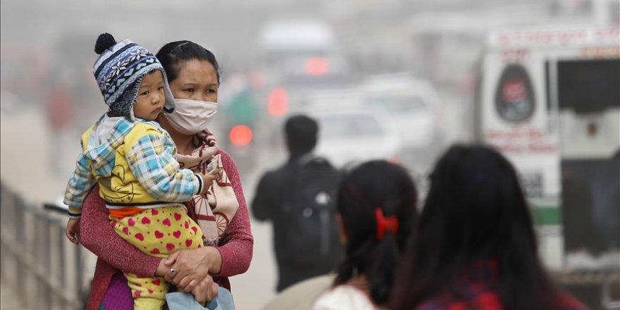 Nepal'in başkenti Katmandu, havası en kirli kentler sıralamasında birinci oldu