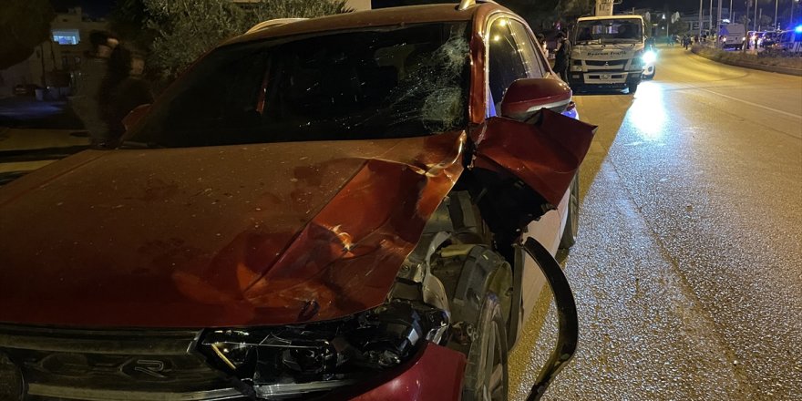 Bodrum'da otomobilin çarptığı yaya hayatını kaybetti