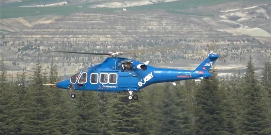 GÖKBEY helikopteri yerli ve milli motorla uçtu
