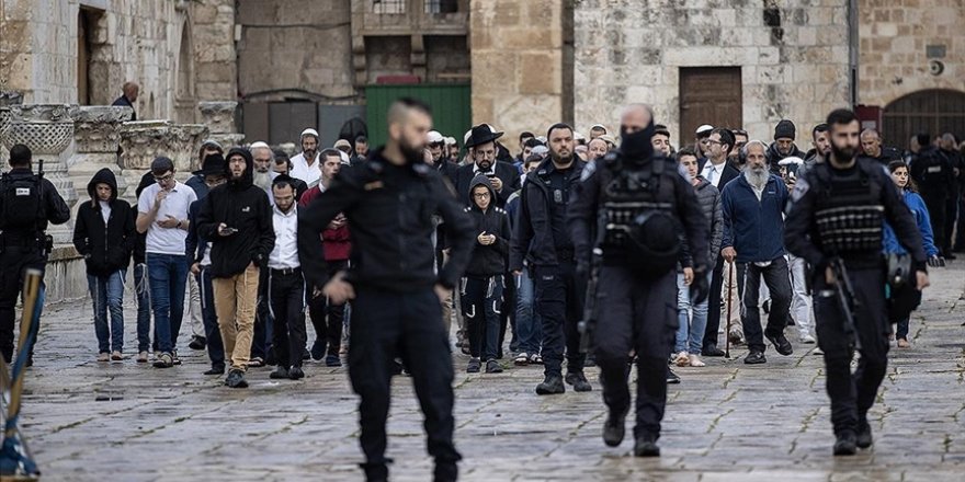 Yahudi yerleşimciler, 13 gün sonra Mescid-i Aksa'ya baskın düzenledi