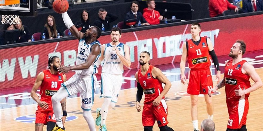 Basketbol 7Days Avrupa Kupası'nda Türk Telekom finale yükseldi