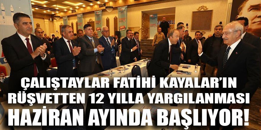 Rüşvetten görevden alınan CHP'li Menderes belediye başkanı Kayalar'ın 12 yılla yargılanması başlıyor!