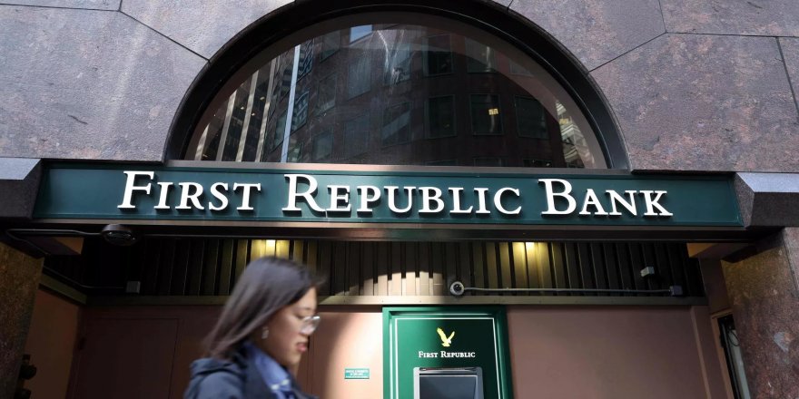 Bankacılık krizinde adı geçen First Republic Bank'ın hisseleri yüzde 50'ye yakın değer kaybetti