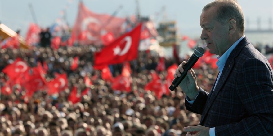 Cumhurbaşkanı ve AK Parti Genel Başkanı Erdoğan, partisinin İzmir mitinginde konuştu