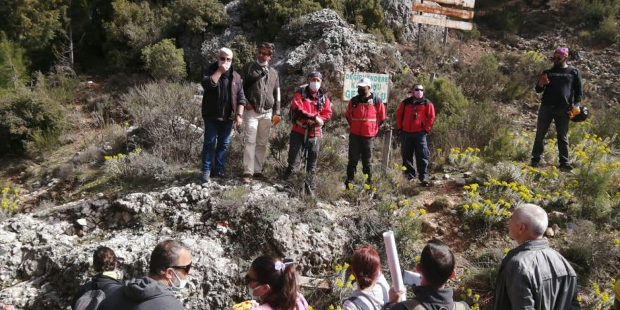 Muğla'da Değirmendere Kanyonu'nun tanıtımı için yürüyüş düzenlendi