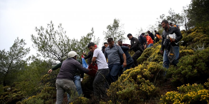 Fethiye'de rüzgarda sürüklenerek düşen 16 yamaç paraşütünden 14'üne ulaşıldı