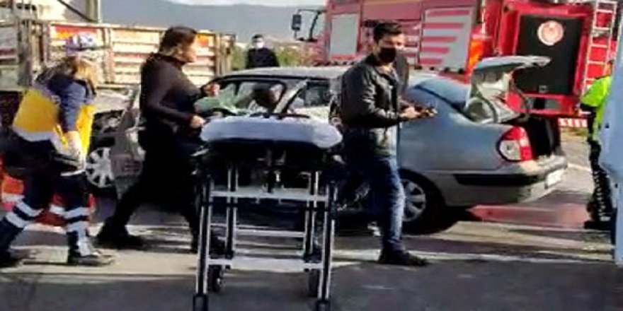 İzmir’de trafik kazası: 6 yaralı