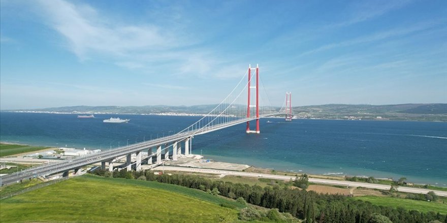 1915 Çanakkale Köprüsü'ne BM Avrupa Ekonomik Komisyonundan birincilik ödülü