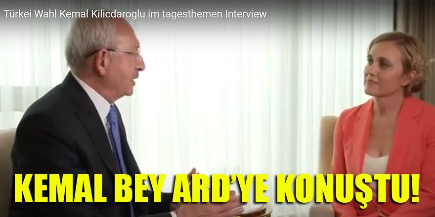 Kemal Bey, Alman Devlet Tv'si ARD'ye konuştu: Kaçak çalışan Suriyeliler SGK güvencesi altına alınacak!