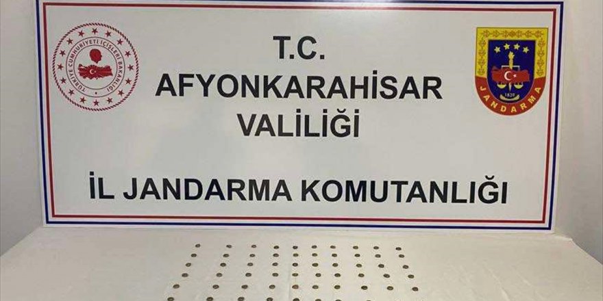 Afyonkarahisar'da tarihi eser kaçakçılığı operasyonunda 1 kişi gözaltına alındı