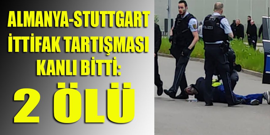 Almanya'da kanlı siyasi tartışma! Türk işçi, birlikte çalıştığı iki Türk işçi arkadaşını fabrikada kurşun yağmuruna tuttu...