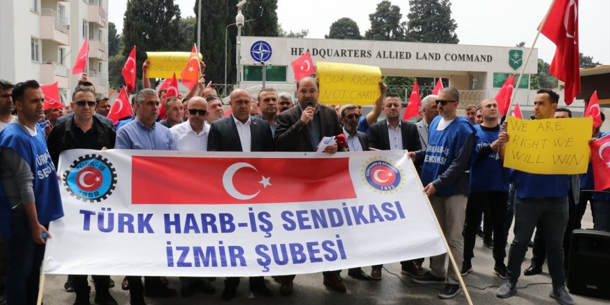 İzmir'deki NATO komutanlığına toplu sözleşme görüşmelerinde uzlaşma çağrısı