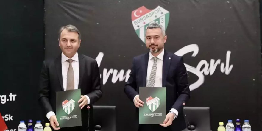 Bursaspor, Sütaş'la sponsorluk anlaşması imzaladı