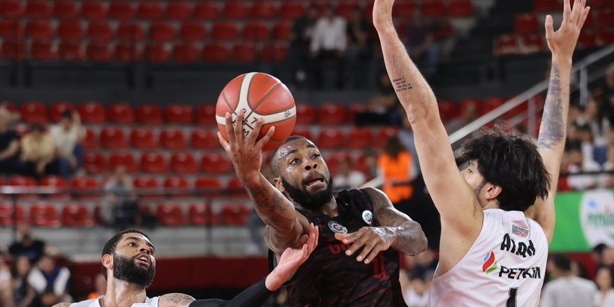 Aliağa Petkimspor: 80 - Gaziantep Basketbol: 79