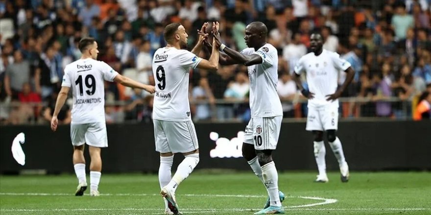 Beşiktaş, deplasmanda Adana Demirspor'u 4-1 yendi
