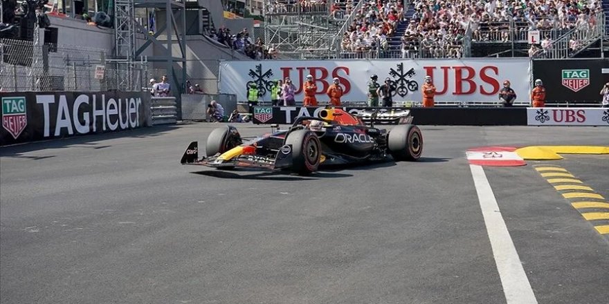 F1 Monako Grand Prix'sinde pole pozisyonu Verstappen'in